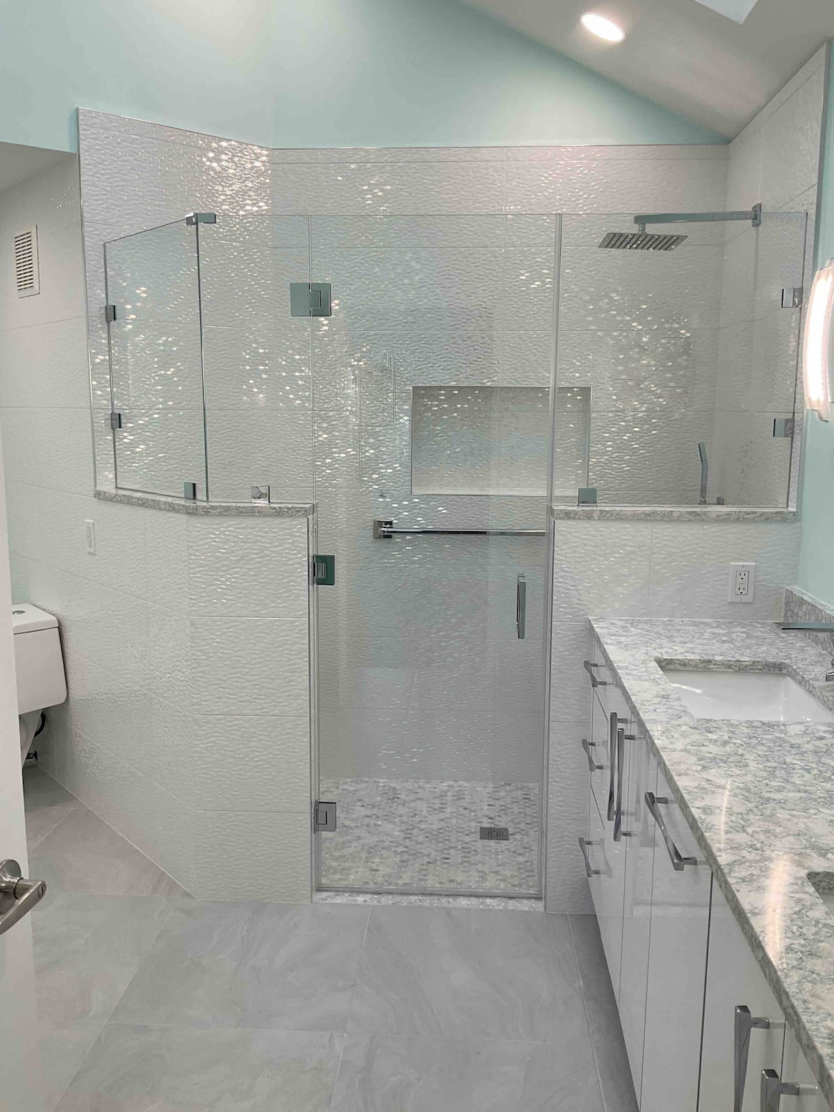 Boca Raton FL Interior Design Project, Shower
